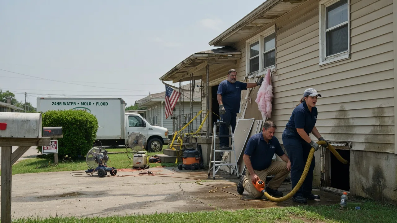Water Damage Repair in Steamboat Rock, IA near me